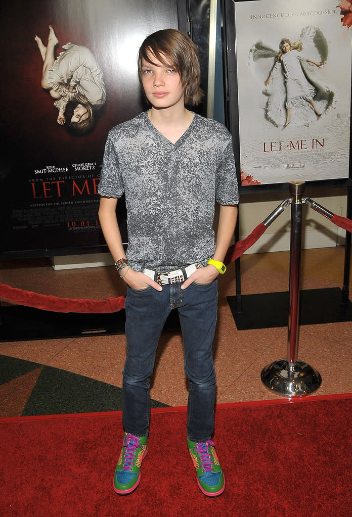 Let Me In LA Premiere 2010 Kodi Smit McPhee