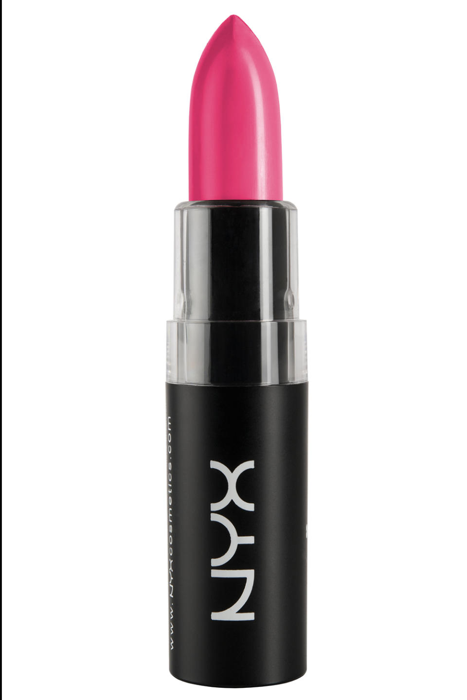 <p><strong>NYX</strong> Matte Lipstick in<em> Girl Crush</em>, $6, ulta<span>.com</span>. </p><p><a rel="nofollow noopener" href="http://www.ulta.com/matte-lipstick?productId=xlsImpprod4141597" target="_blank" data-ylk="slk:SHOP;elm:context_link;itc:0;sec:content-canvas" class="link ">SHOP</a><br></p>