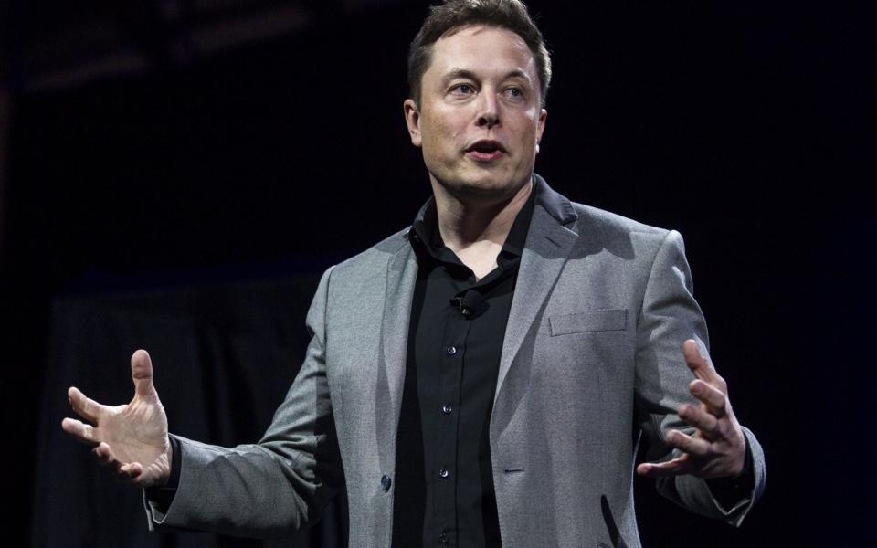 Elon Musk said he was accumulating vast quantities of wealth to fund a city on Mars  - Credit: AP