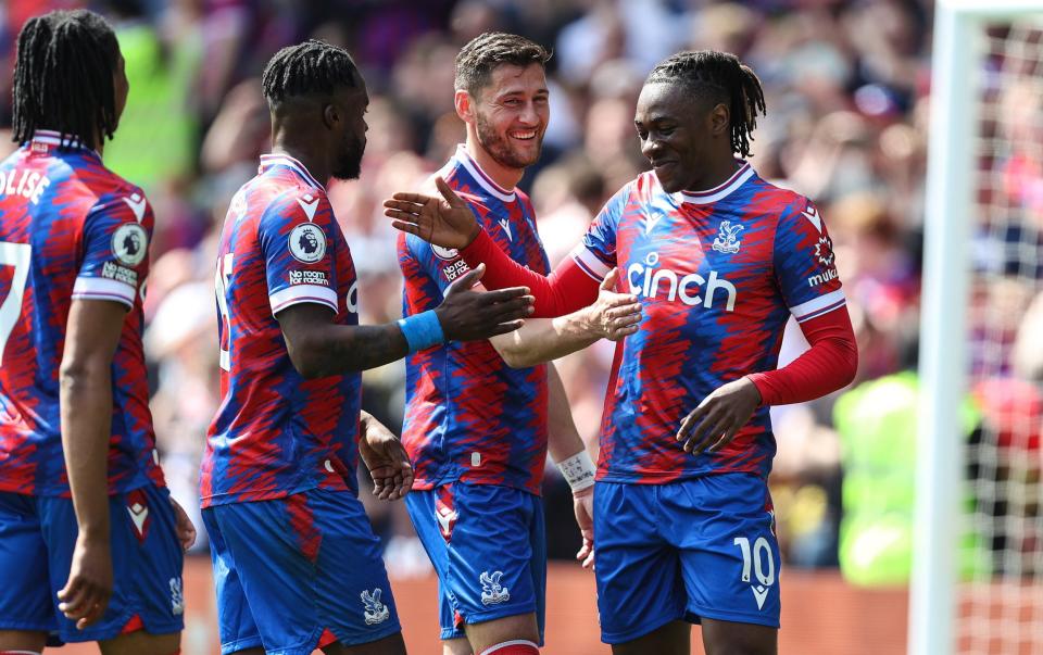   Eberechi Eze (R) - West Ham thought they were safe –  they were wrong - Getty Images/Offside