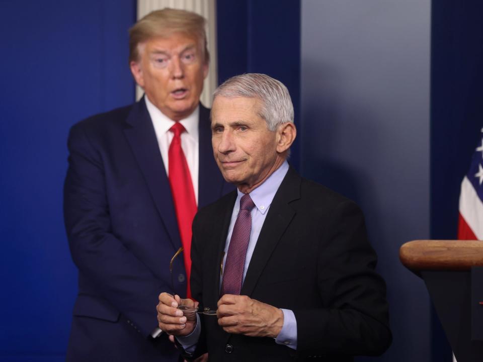 trump fauci