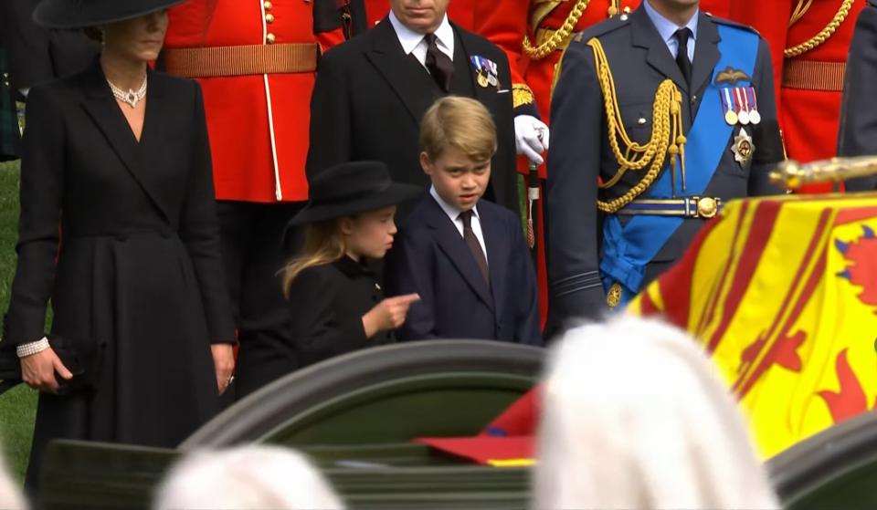 Queen Elizabeth II Funeral- Charlotte George