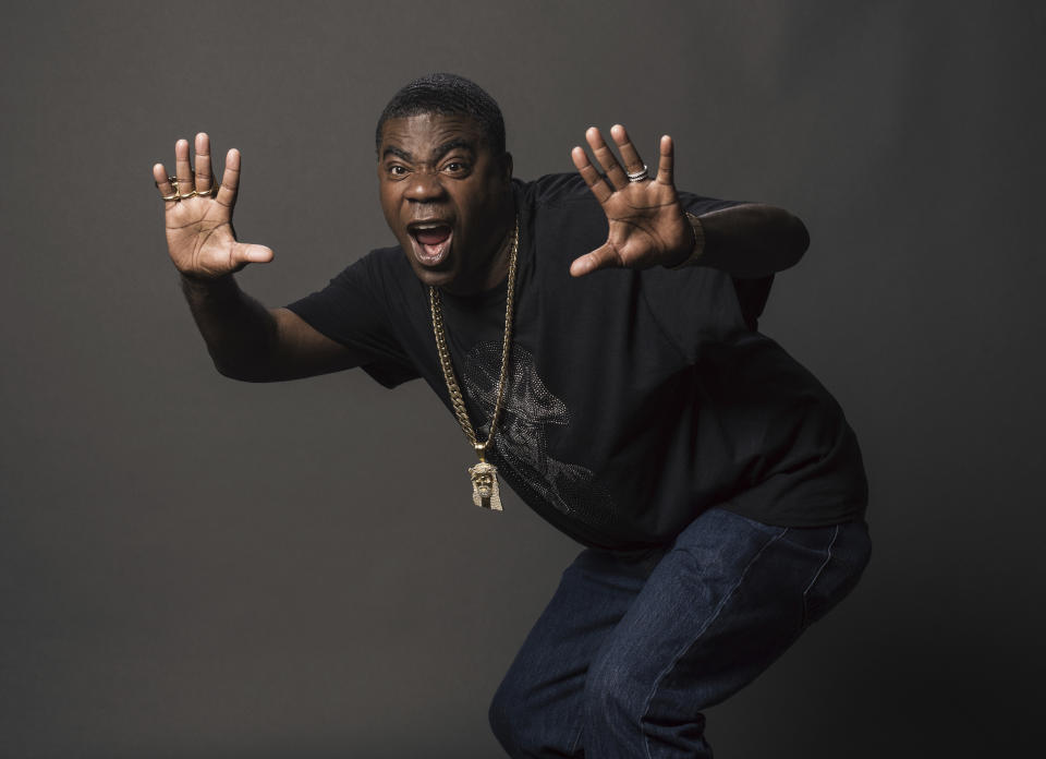 Tracy Morgan poses for a portrait while promoting "The Last O.G." during the Television Critics Association Summer Press Tour on Thursday, July 27, 2017, in Beverly Hills, Calif. (Photo by Casey Curry/Invision/AP))