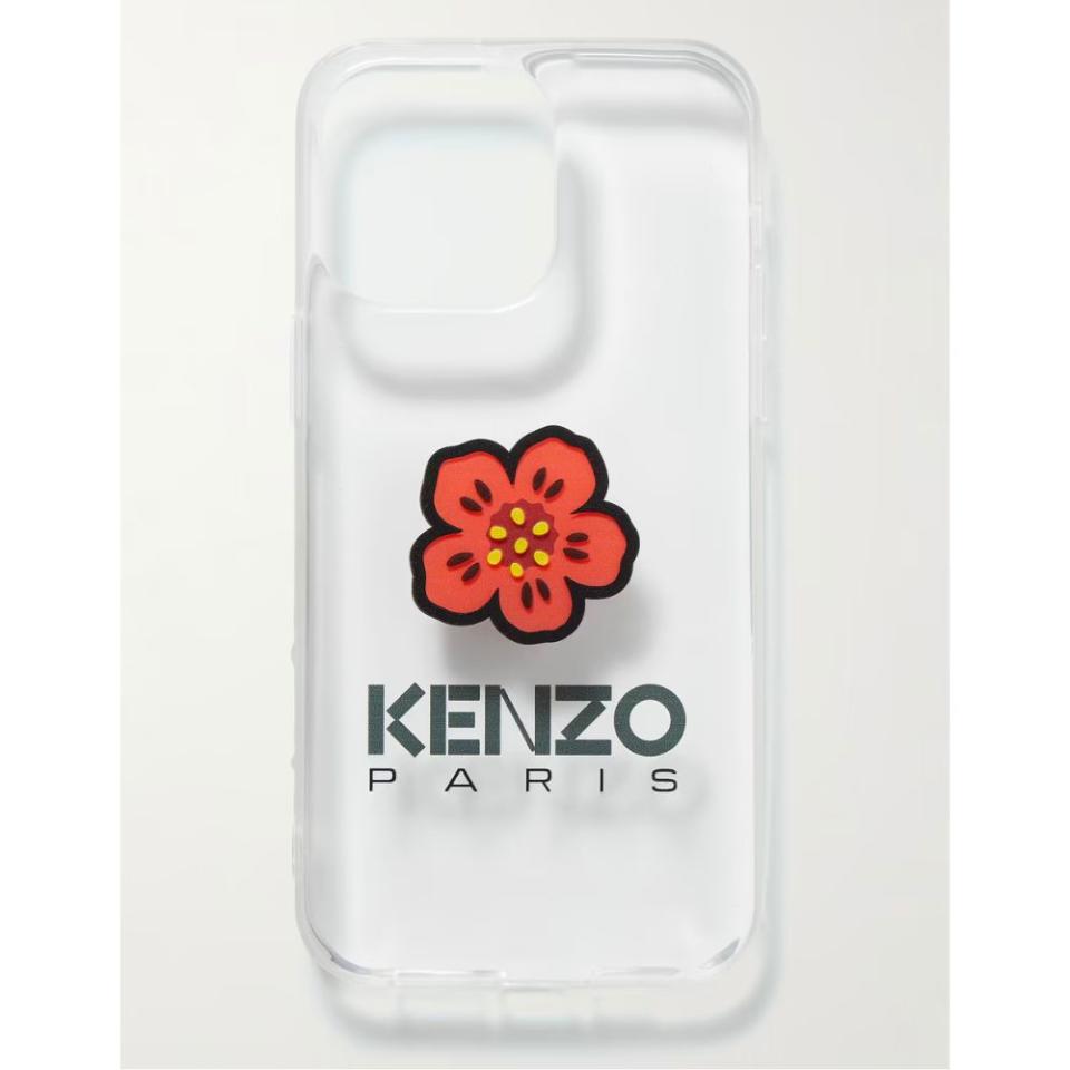 Kenzo Logo-Print PVC iPhone 14 Pro Max Phone Case