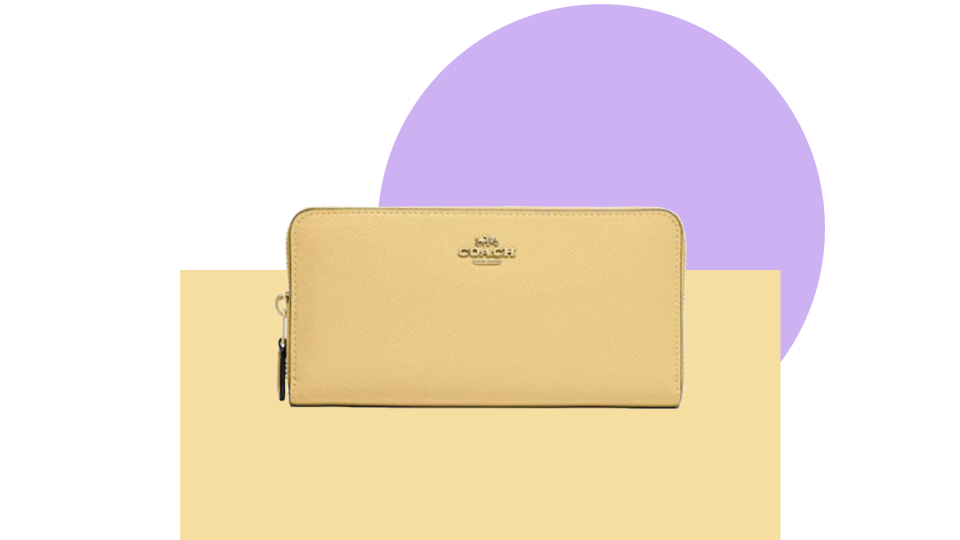 Upgrade her wallet to one of Coach's best-selling styles.