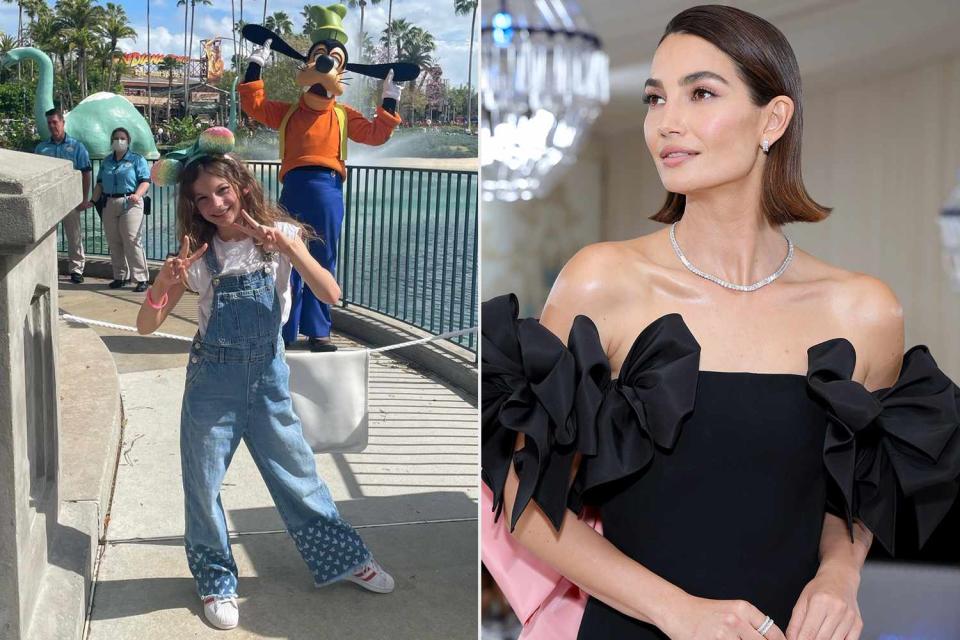 <p>Lily Aldridge/Instagram, Kevin Mazur/MG23/Getty Images for The Met Museum/Vogue</p> Lily Aldridge and her daughter Dixie 