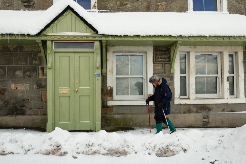 The UK has faced sub-zero temperatures for days in a ‘prolonged’ cold snap (Getty Images)