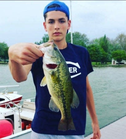 IU basketball player Trey Galloway is a persistent fisherman.