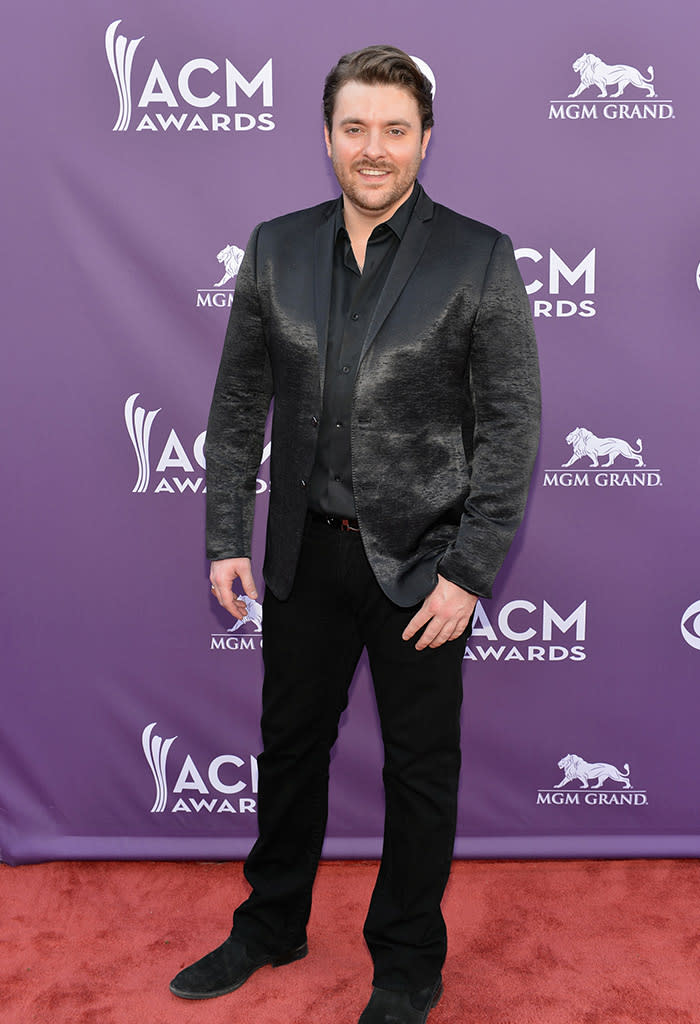 LAS VEGAS, NV - APRIL 07: Singer Chris Young attends the 48th Annual Academy of Country Music Awards at the MGM Grand Garden Arena on April 7, 2013 in Las Vegas, Nevada. (Photo by Rick Diamond/ACMA2013/Getty Images for ACM)