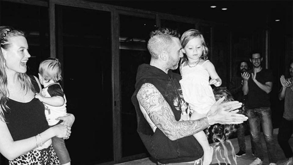 Behati Prinsloo Adam Levine family