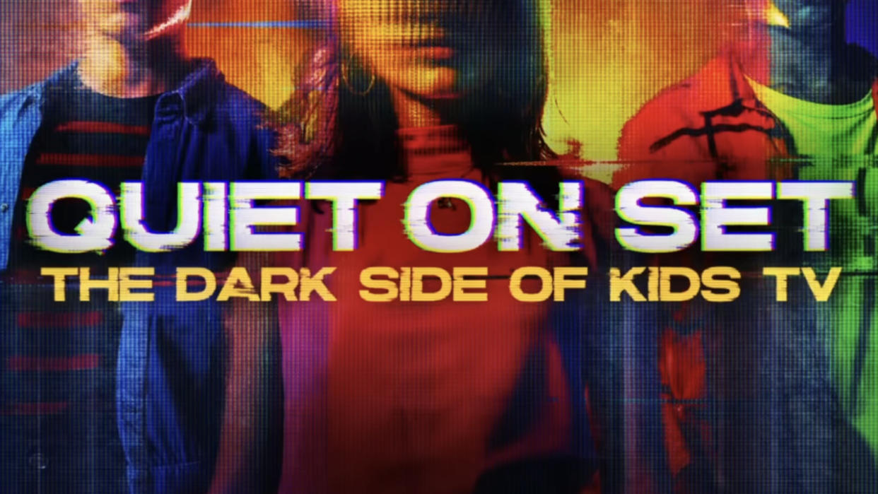  Quiet on Set: The Dark Side of Kids TV logo. 