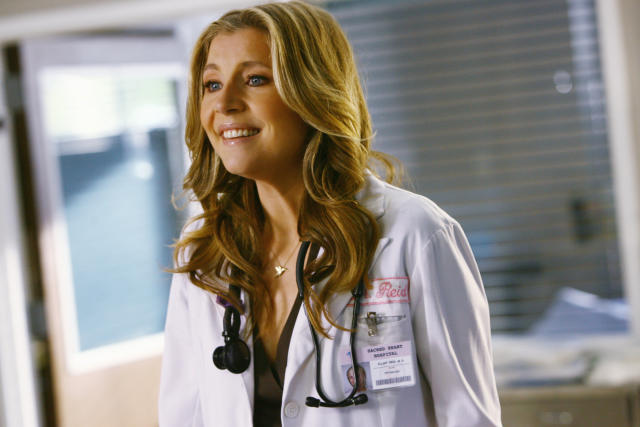 Sarah Chalke as Dr. Elliot Reid -- News Photo - Getty Images