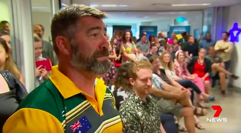 The complex is named after Peter Rudland (pictured left), a veteran, Paralympian and survivor of a Black Hawk crash in Afghanistan in 2010. Source: 7News