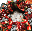 <p>If you don’t want to go to the trouble of making an extra dessert, why not make an edible centrepiece out of fruit like this one author and presenter Sophie Gray, who also writes the <a rel="nofollow noopener" href="http://www.destitutegourmet.com" target="_blank" data-ylk="slk:Destitute Gourmet;elm:context_link;itc:0;sec:content-canvas" class="link ">Destitute Gourmet</a> blog. That way, your Christmas Pudding-haters can pick away to their hearts’ content. [Picture: Instagram/destitute_gourmet] </p>