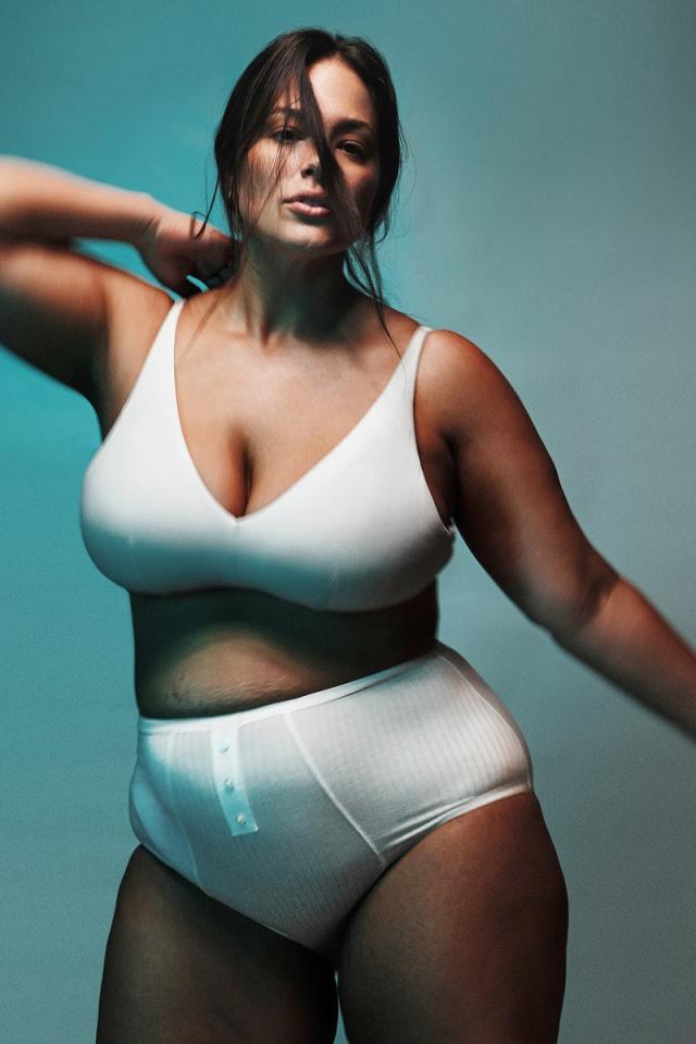 Ashley Graham Released a Sexy Plus-Size Lingerie Collection Just in Time  for Valentine's Day - Yahoo Sports