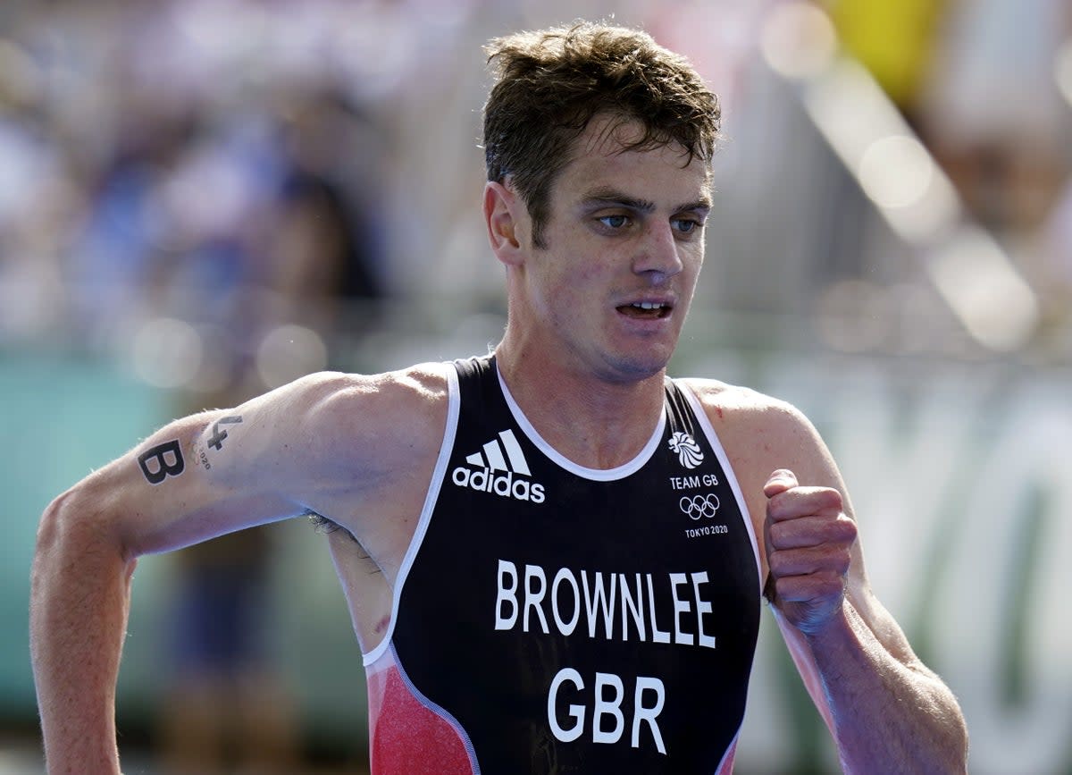Jonny Brownlee has returned after a broken elbow and fractured wrist. (Danny Lawson/PA) (PA Archive)