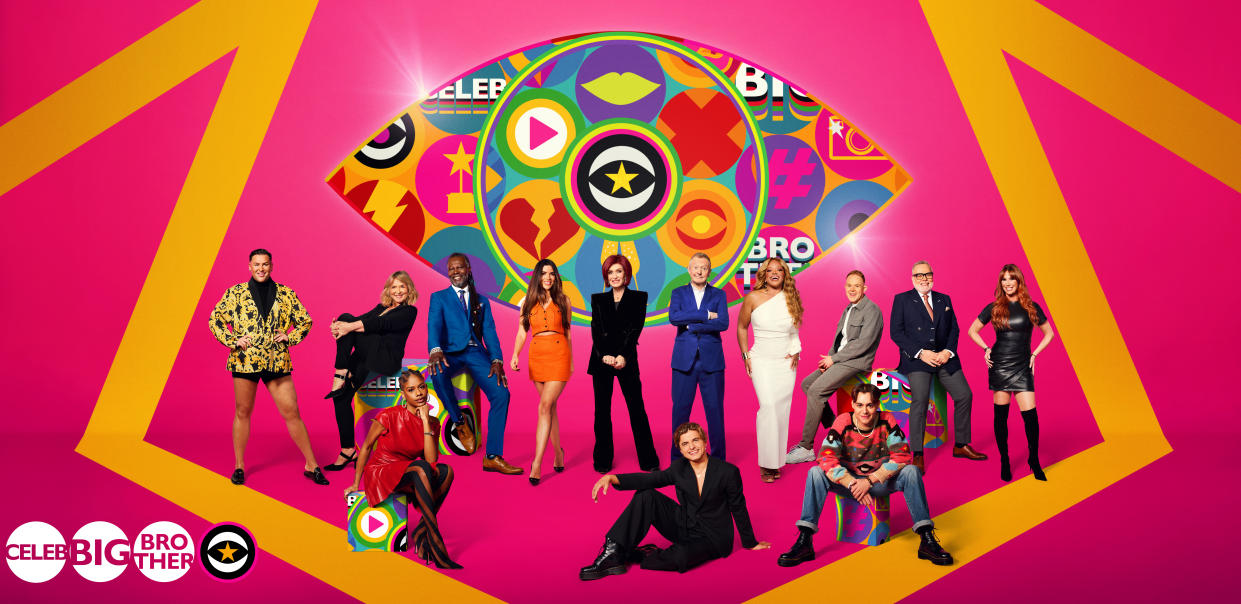 Celebrity Big Brother's 2024 reboot cast. (ITV)