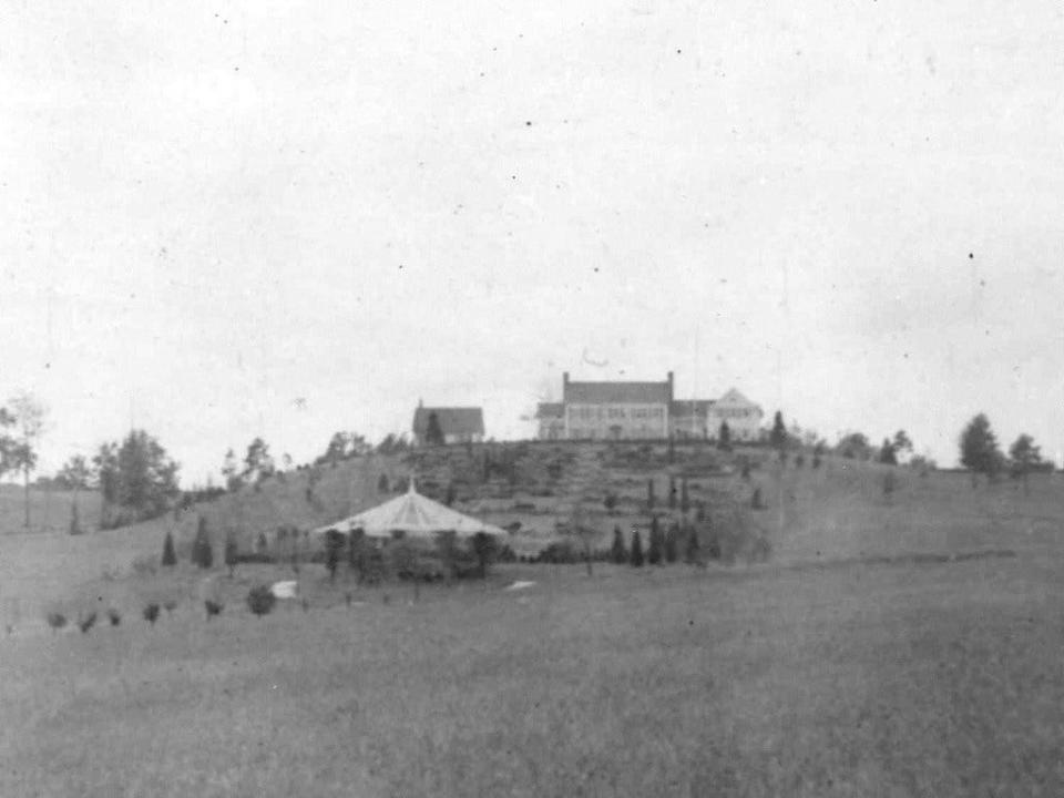 Undated photo of Vito Genovese's mansion in Middletown