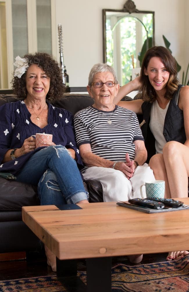 Three generations of women who are fan favourites on Gogglebox. Photo: Foxtel