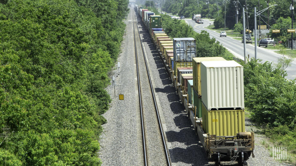 Norfolk Southern is asking regulators to compel CPKC and CSX to provide more information on plans to create Mexico-Southeast U.S. corridor. (Photo: Jim Allen/FreightWaves)