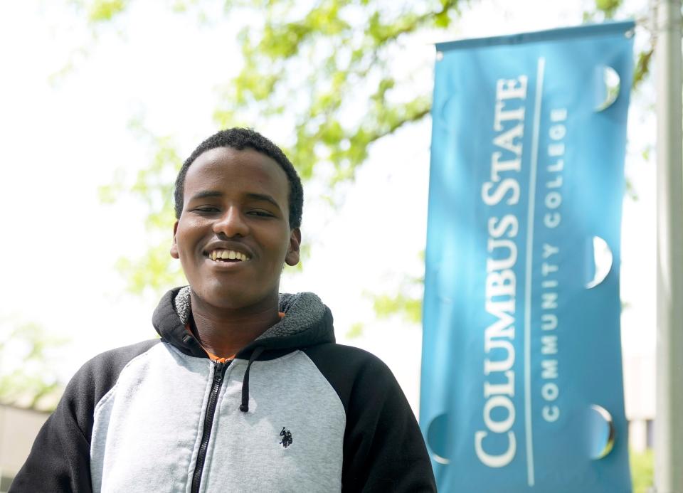 Buckeye Ranch works with over 300 Somali youth in Greater Columbus such as Jibril Ahmed, who overcame several struggles to go on to Columbus State Community College. He transfers to Ohio State in the fall to complete his bachelor's degree in computer science.