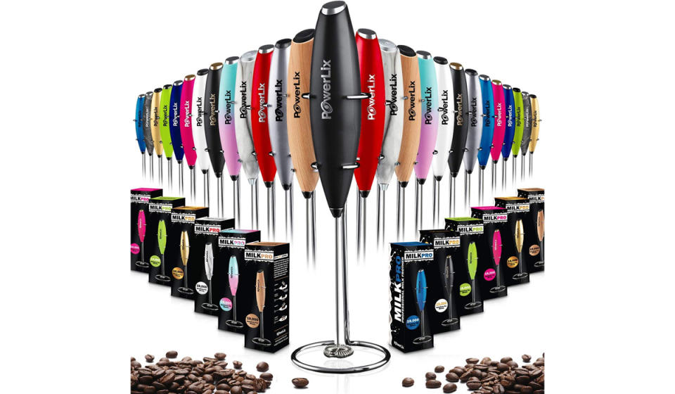 A milk frother is the gift everyone wants and nobody has. (Photo: Amazon)