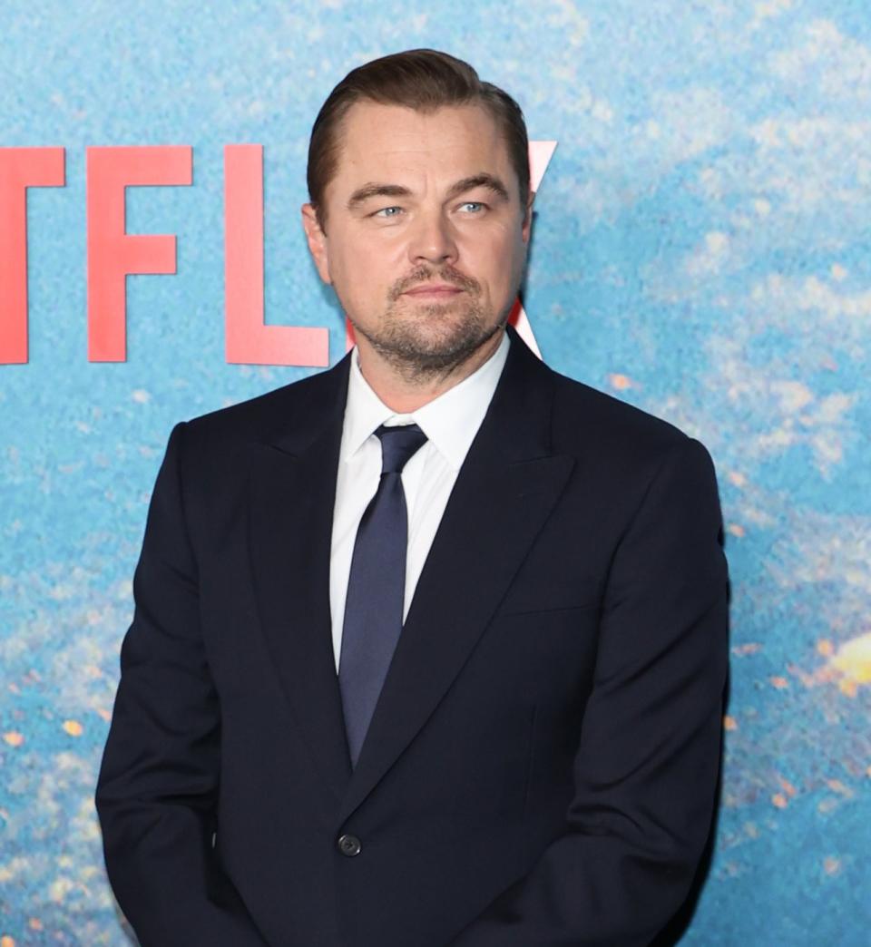 Actor Leonardo DiCaprio attends Netflix's "Don't Look Up" World Premiere