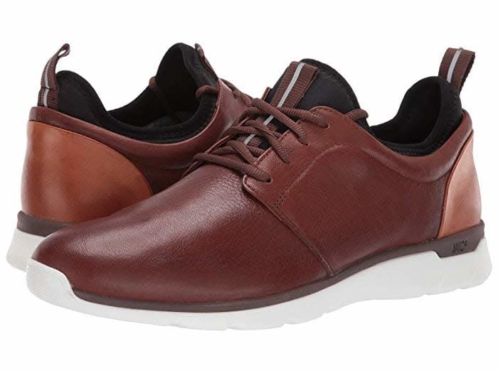 Sleek leather and cushy soles make for a great, comfy work shoes.