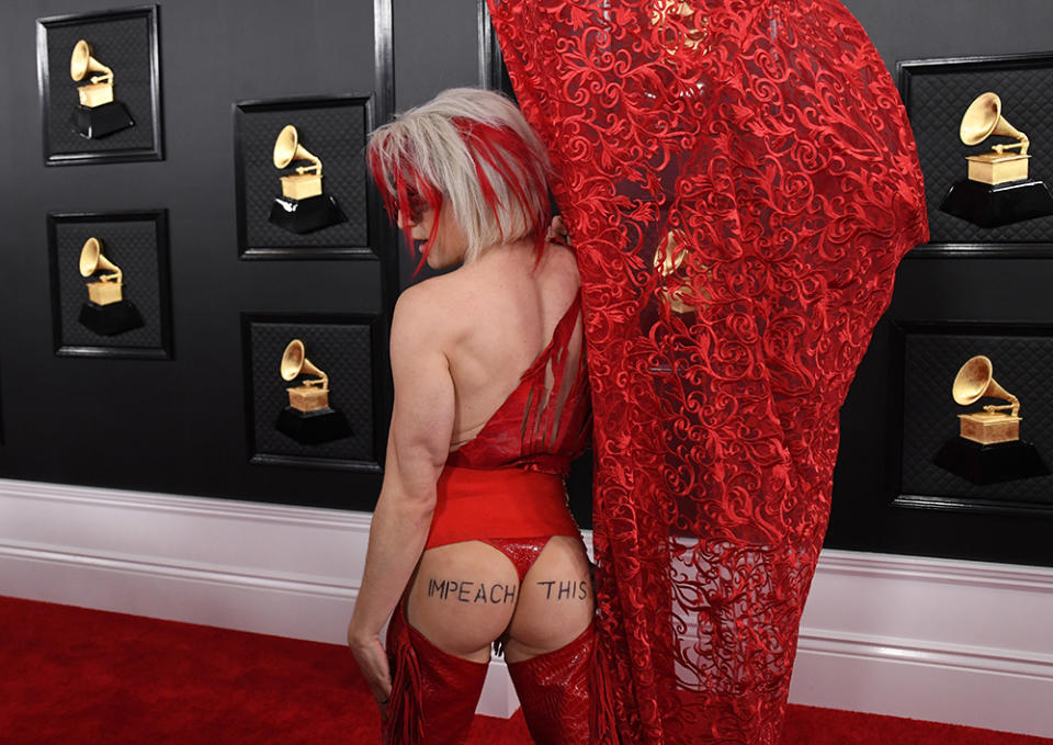 Ricky Rebel62nd Annual Grammy Awards, Arrivals, Los Angeles, USA - 26 Jan 2020