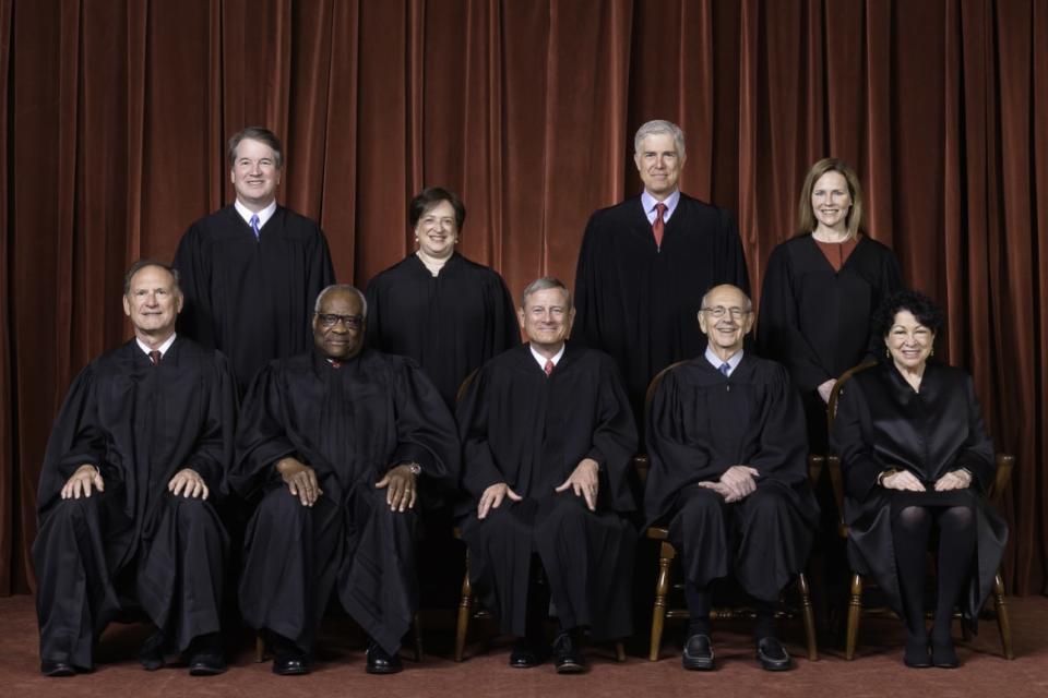 <div class="inline-image__caption"><p>The Supreme Court as of June 30, 2022</p></div> <div class="inline-image__credit">Fred Schilling, Collection of the Supreme Court of the United States</div>