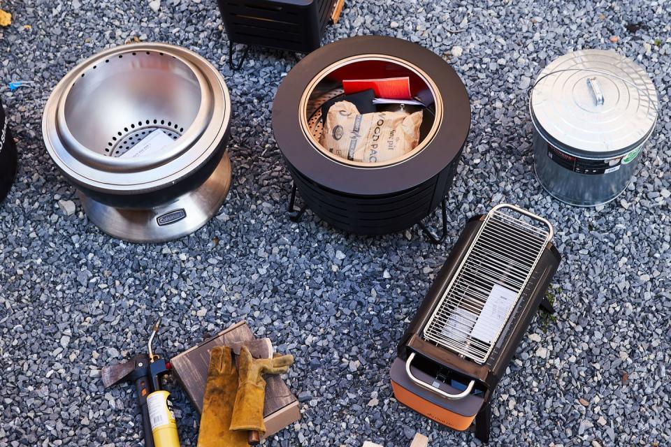 testing smokeless fire pits