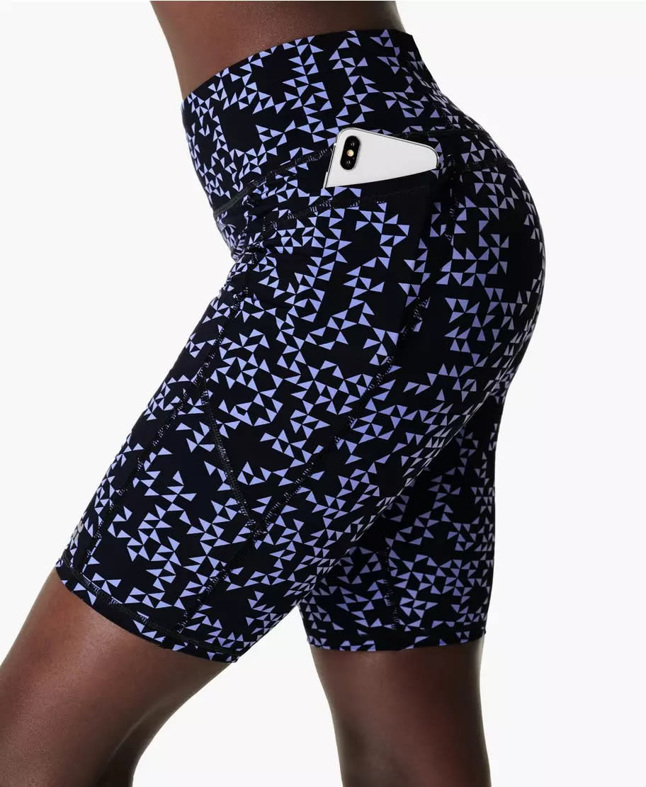 Zero Gravity 9” Biker Shorts. Image via Sweaty Betty.