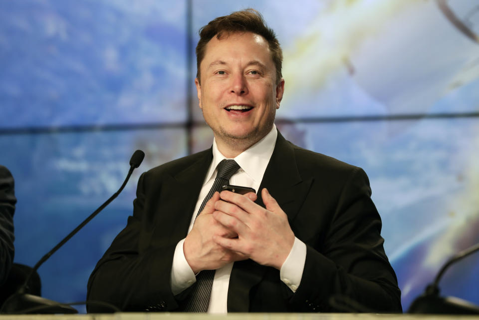 Elon Musk (AP Photo/John Raoux, File)