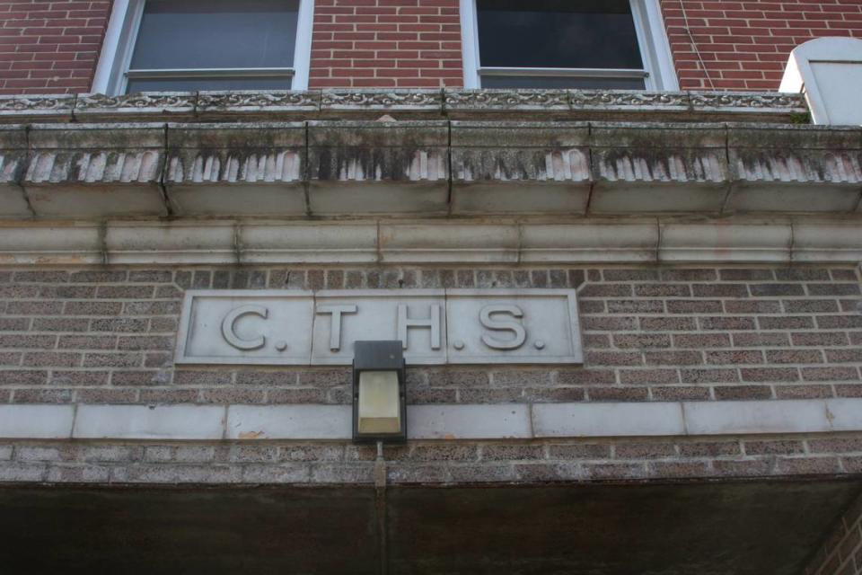 The former Collinsville Township High School, seen in this undated photo, was constructed in 1908 and served as a school building until 1971.