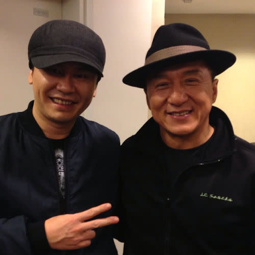 .. and with Jackie Chan too!  