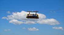 Detalle del Scenic Skyway, en Australia. A 200 metros de altura ofrece una excelente visión de las catarátas de Katoomba y las Montañas Blue. Bjorn Christian Torrissen/Wikimedia.Commons