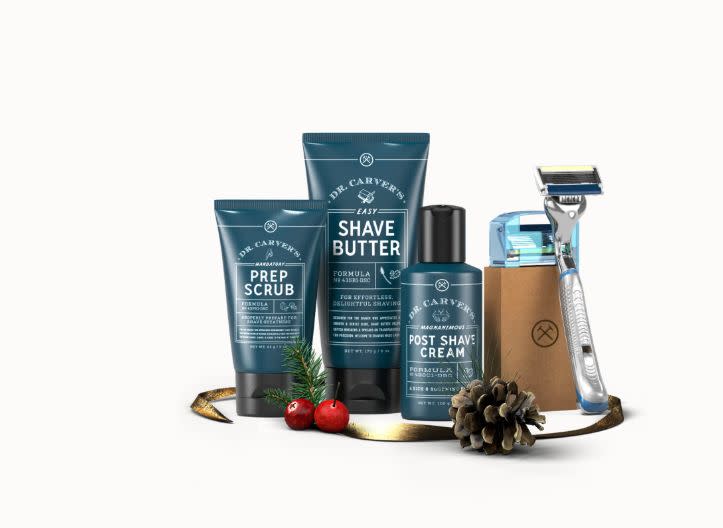 Auto-delivery products are more popular than ever because you can schedule it and forget it. When it comes to shaving, encourage him to ditch fully disposable razors a subscription to&nbsp;<strong><a href="https://fave.co/2QiWBOA" target="_blank" rel="noopener noreferrer">Dollar Shave Club</a></strong>. The popular brand sends new razor heads, but he'll keep the same handle.&nbsp;He can even schedule how frequently he&rsquo;d like new shipments of his favorite products to arrive. Just be sure to read up on <strong><a href="https://gillette.com/en-us/about/terracycle">guidelines on how to safely recycle razors</a></strong>. <strong><a href="https://fave.co/2QiWBOA" target="_blank" rel="noopener noreferrer">Learn more at Dollar Shave Club</a></strong>.