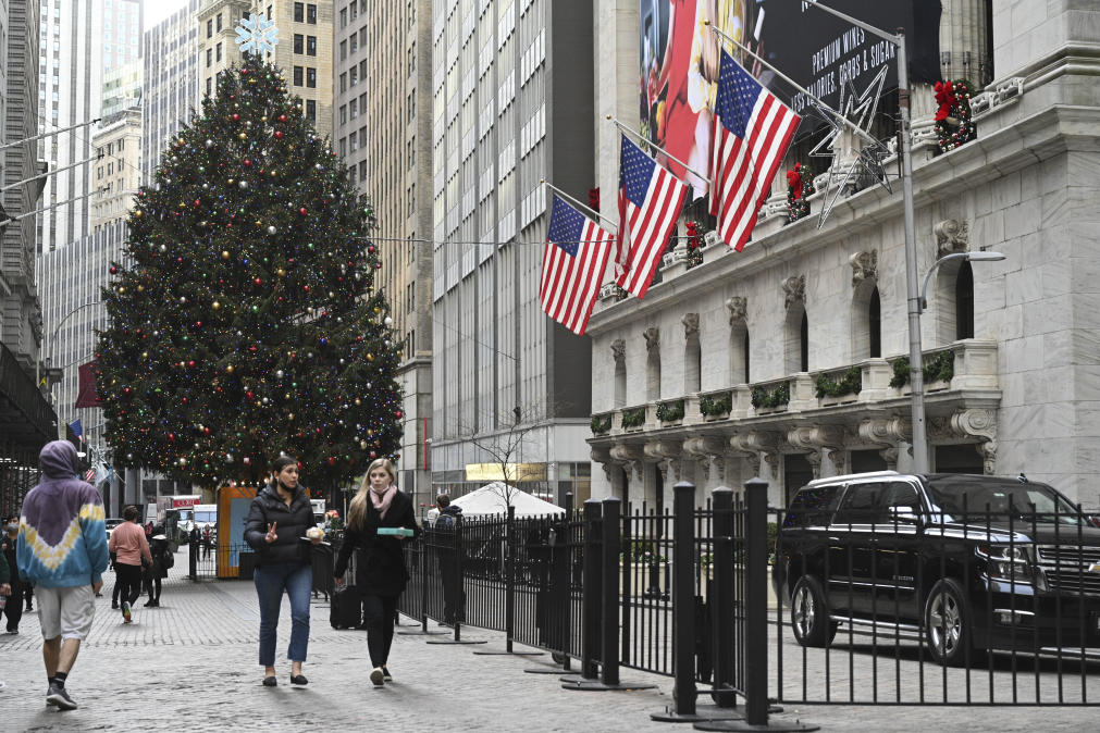 Stock futures open little changed