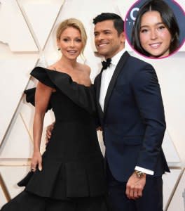 Kelly Ripa and Mark Consuelos Warn Daughter Lola About Their 'Freaky Week': 'Anything You Walk In On Is Your Problem' blue suit