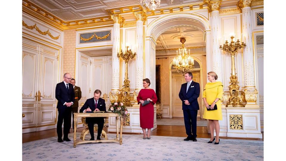 Inauguration Of Hereditary Grand Duke Guillaume As Lieutenant-Representative In Luxembourg