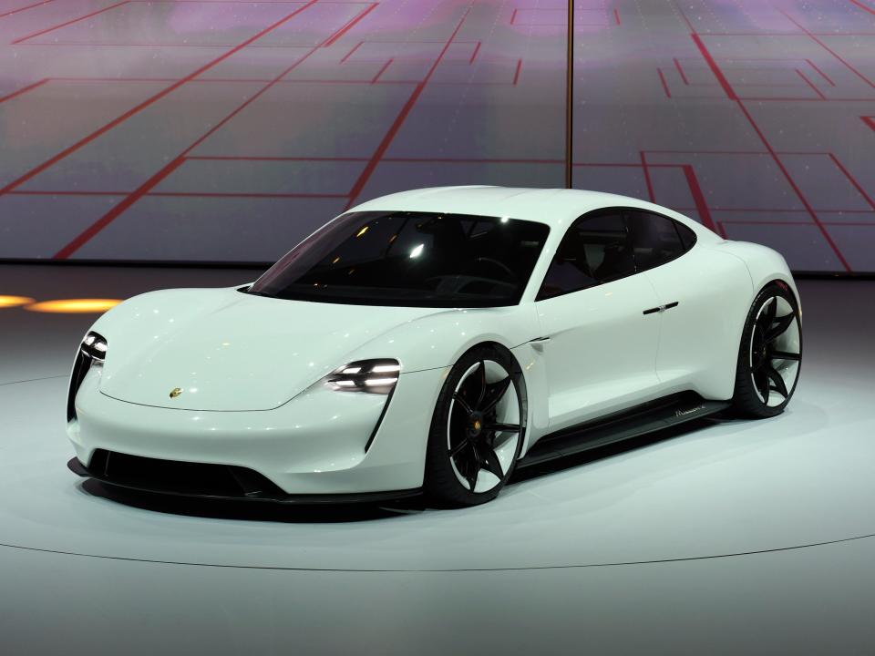 Porsche Mission E Concept electric car