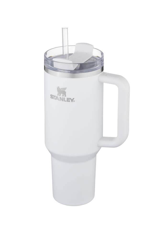 Stanley 40oz Stainless Steel Adventure Quencher Tumbler in Brilliant White