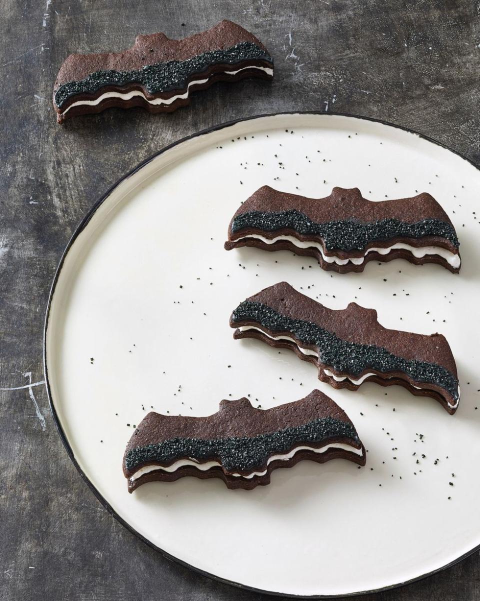 Bat Sandwich Cookies