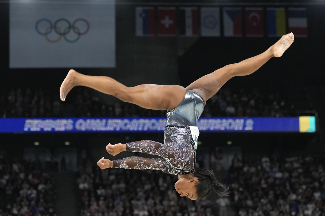 Simone Biles  (AP Photo/Abbie Parr)