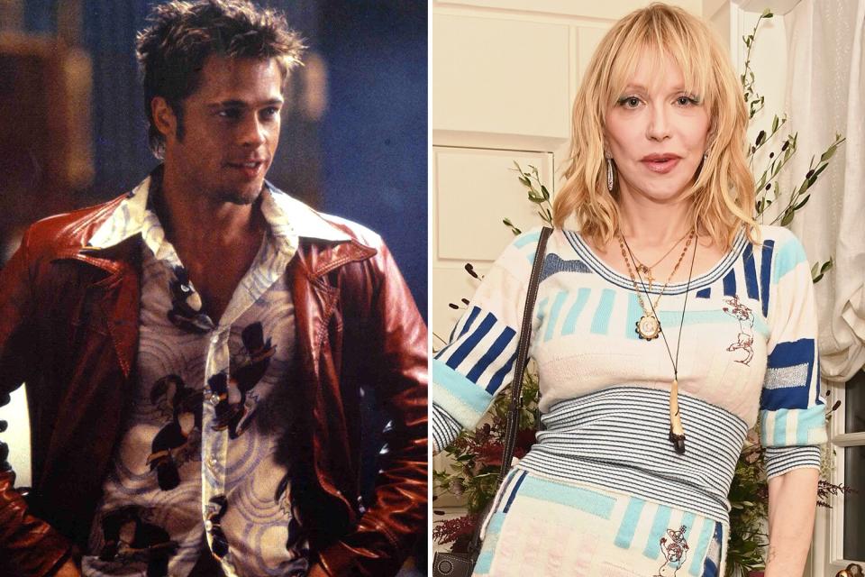 Courtney Love Claims She Was Fired from Fight Club for Turning Down Brad Pitt's Kurt Cobain Pitch