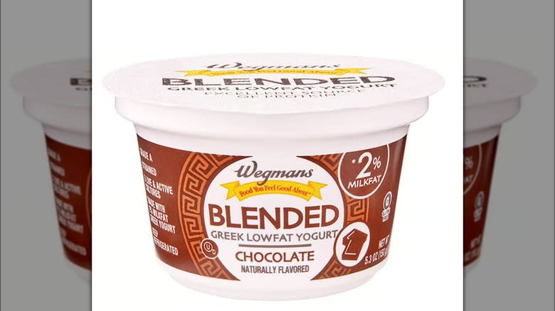 Wegmans Chocolate greek yogurt