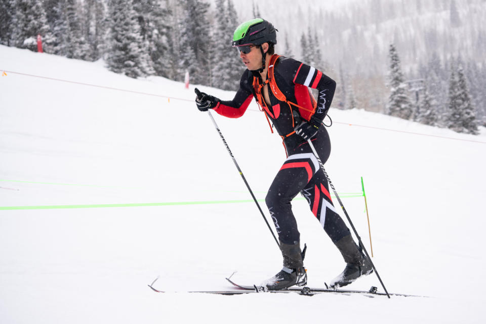 Max Valverde competes in "skimo," which will make its Olympic debut in 2026.<p>Courtesy of Max Valverde</p>