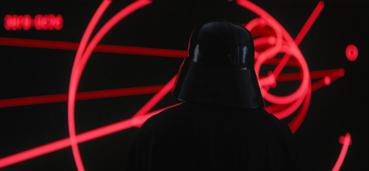 Vader as seen in the 'Rogue One' trailer (Lucasfilm)