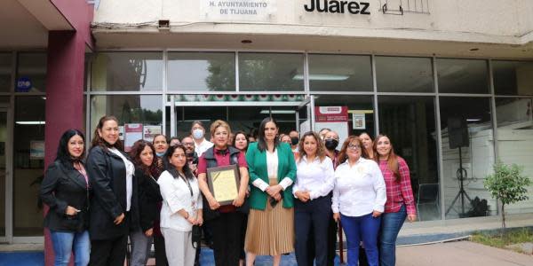 Alcaldesa de Tijuana inicia remodelación y renovación de Biblioteca Municipal Benito Juárez García 
