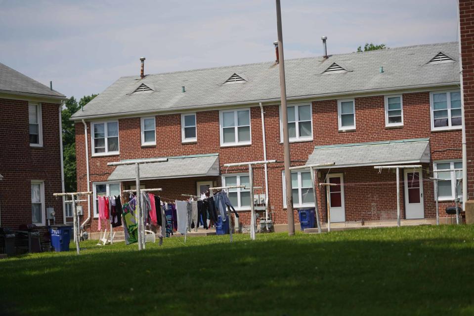 Low-income housing off Gov. Printz in Riverside.